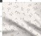 Soft Brown Cattle Cow Ranch Farm Brand Beige Animal Custom Printed Fabric by Spoonflower Various Fabrics by the Yard or Fat Quarter
